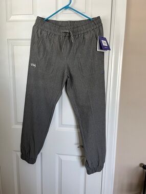 Huk Men's Gray Track Jogger Pants